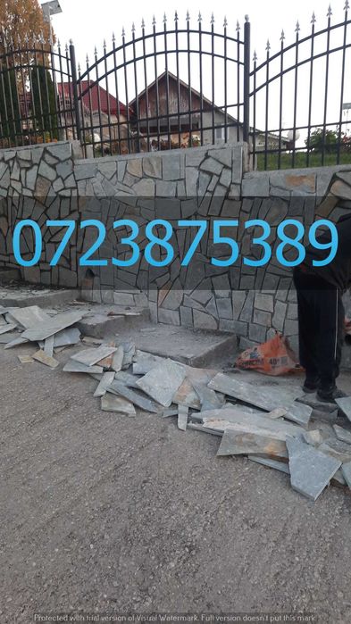 Piatră de Munte Selecționată pentru O Curte cu Aspect Nobil