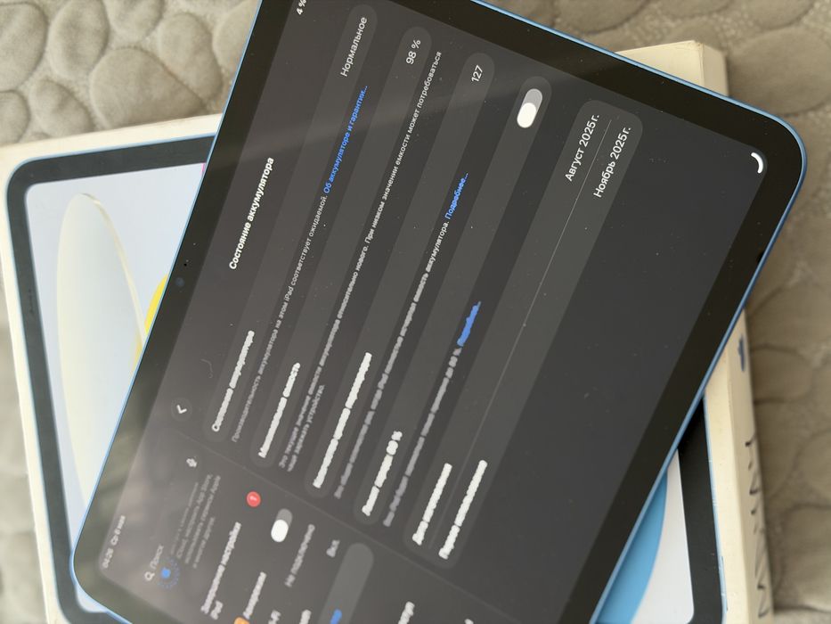 Ipad A16 128 gb 11 дюймов
