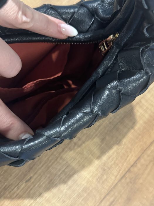 Дамска чанта мини по модел на Bottega Veneta jodie