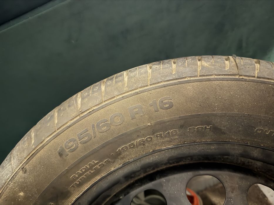 Roata rezerva  audi 195/60/16