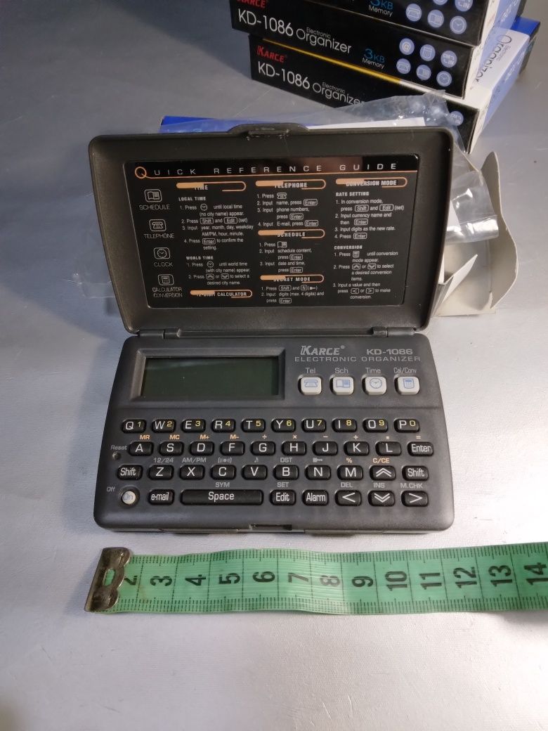 Karce KD-1086 Electronic Organiser with Calculator