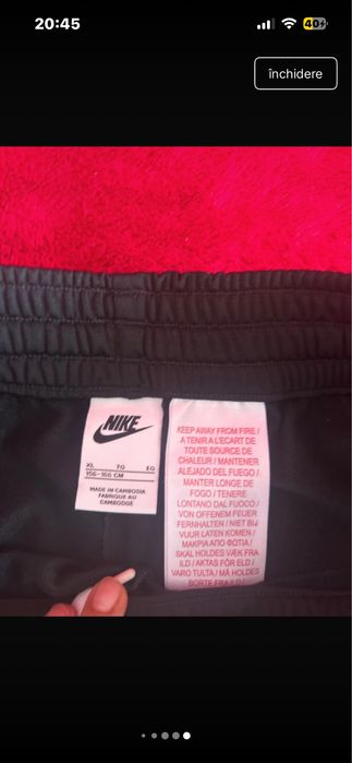 Trening nike negru