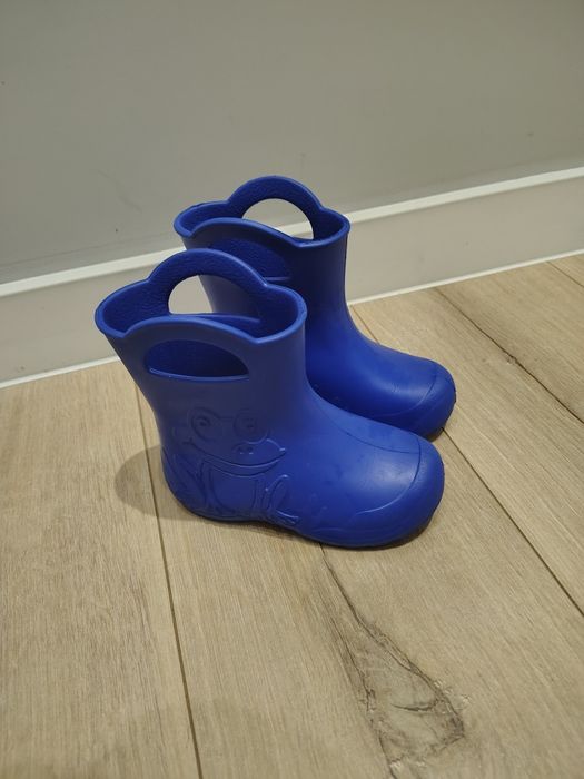 Гумени ботушки жабки сини 22-23