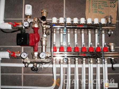 Услуги сантехника Ремонт отопления