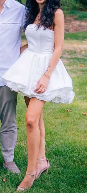 Рокля (бяла, официална)