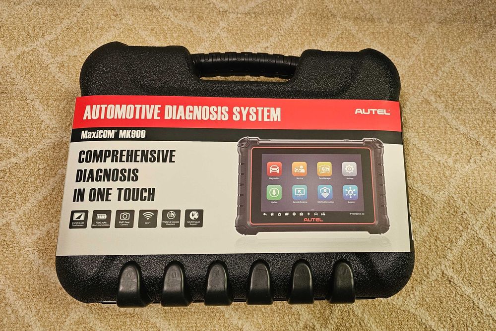 Diagnoza AUTEL MaxiCOM MK900, Active Tests, AutoVIN, DoIP, CAN FD