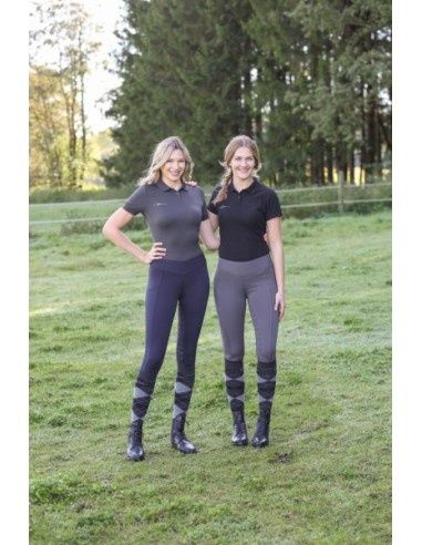 Еластичен дамски брич за конна езда тип клин Covalliero "Classic Star"