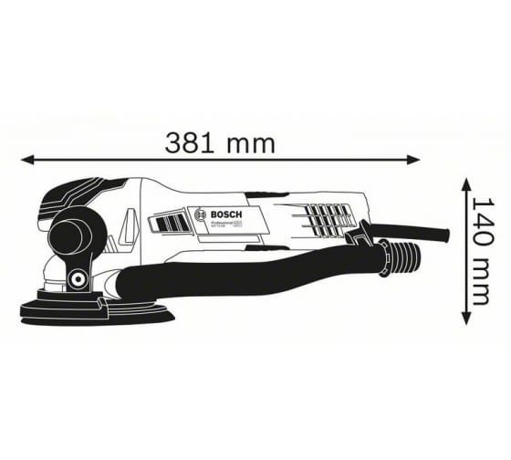 Эксцентриковые шлифмашины BOSCH GET 55-125 Professional