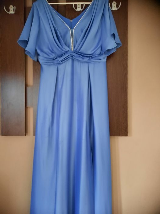 Rochie de seara lunga mar 50 din satin