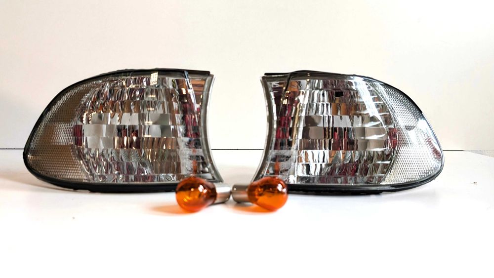 Мигачи БМВ Е38 7 серия Бели Фейслифт Facelift BMW E38 facelift