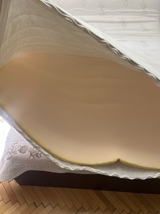 Topper (saltea) Ortopedic Sleepy, Antistress Silver 6 cm, 140x200 cm