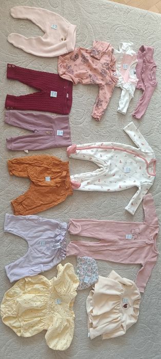 Лот-21 бр.Бодита къс/дълъг ръкав, ританки, гащеризон, пижамкаки, клинч