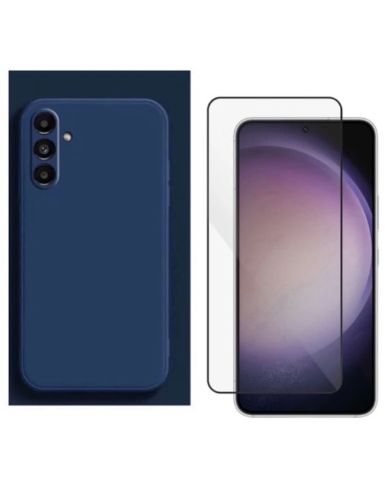 Samsung A51/A52/A53/A54/A55/A56 Husa Catifea X LEVEL+Folie Sticla 0.2M