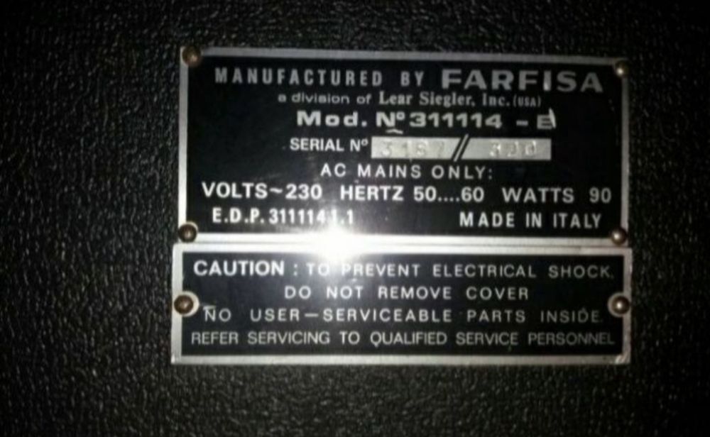 Farfisa GL70 amplificator claviaturi / instrumente muzicale