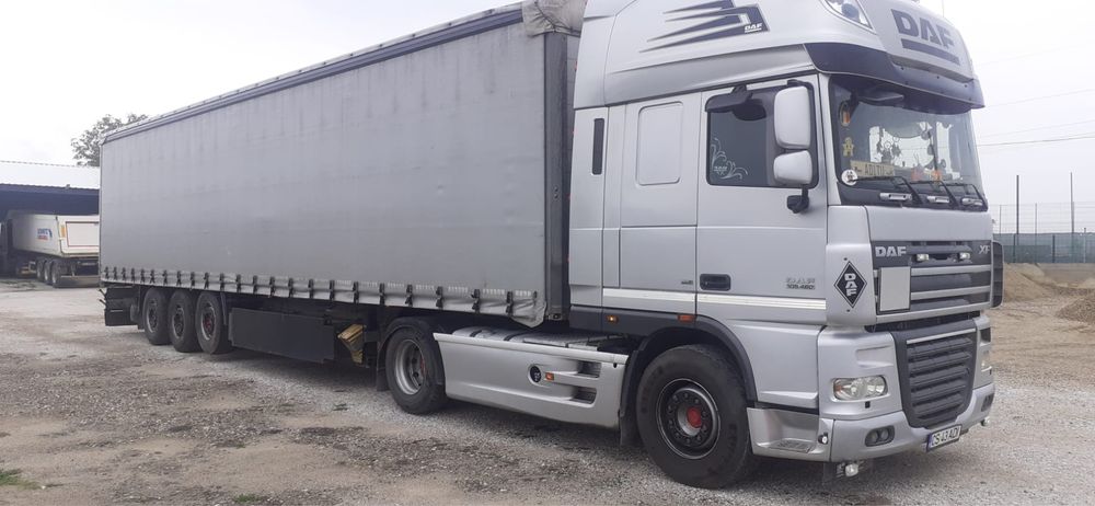 Vand Daf xf 105 460 cu semiremorca Humbaur