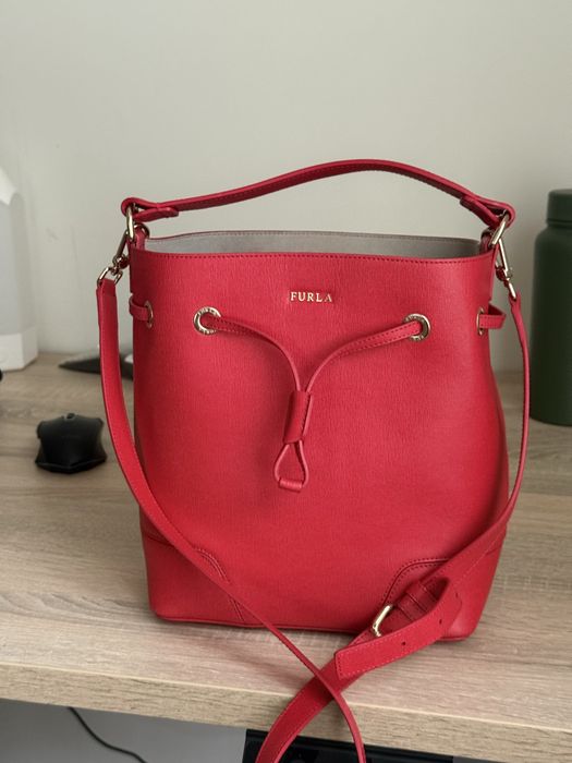 Чанта Furla червена НОВА