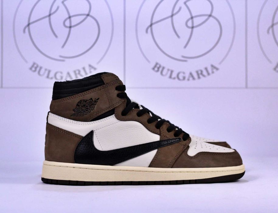 Nike Air Jordan 1 Travis Scott Мъжки Дамски Маратонки