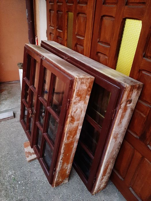 Ferestre lemn masiv stejar