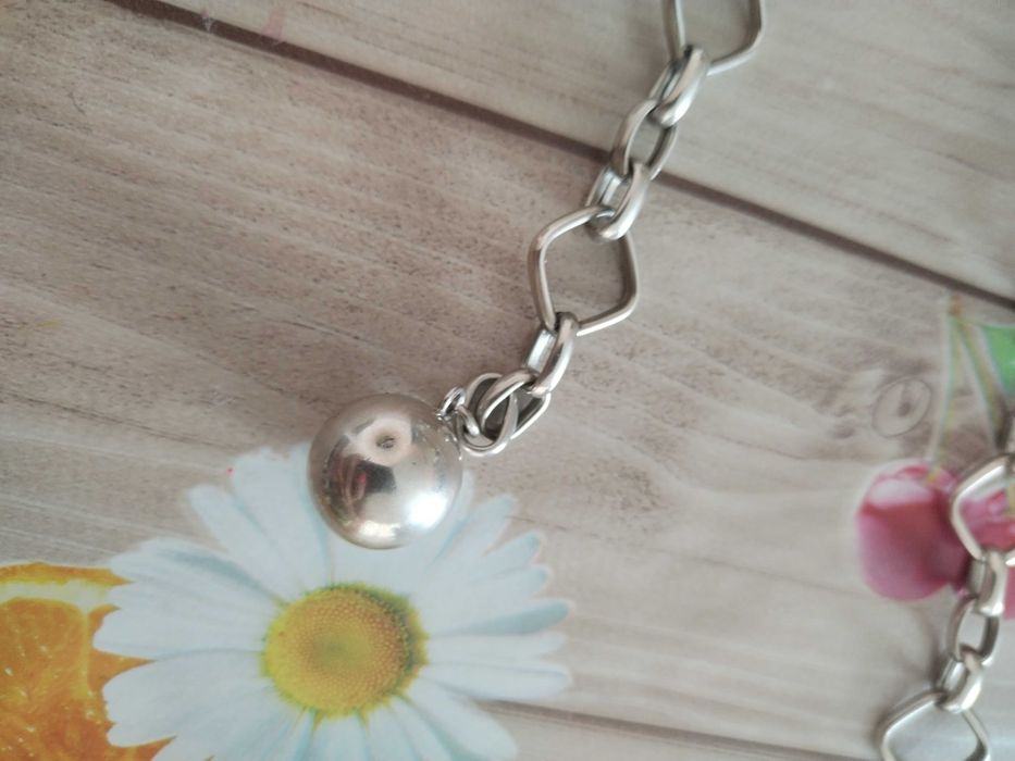 Дамски сребърен масивен синджир