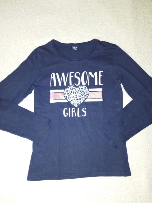 Блузи дълъг ръкав за момиче р.134-140