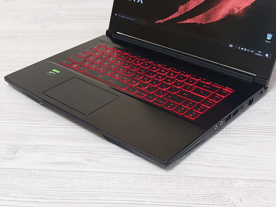 i7-10750|GTX1650Ti|256GB+1TB|IPS 120Hz|8RAM лаптоп laptop msi laptop