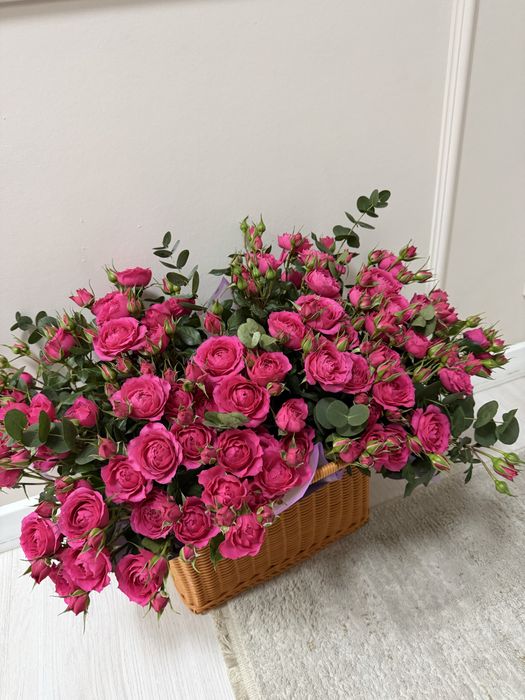 Продам корзину из цветов