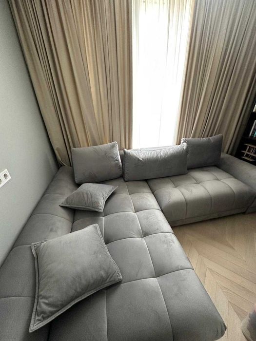 Coltar extensibil gri