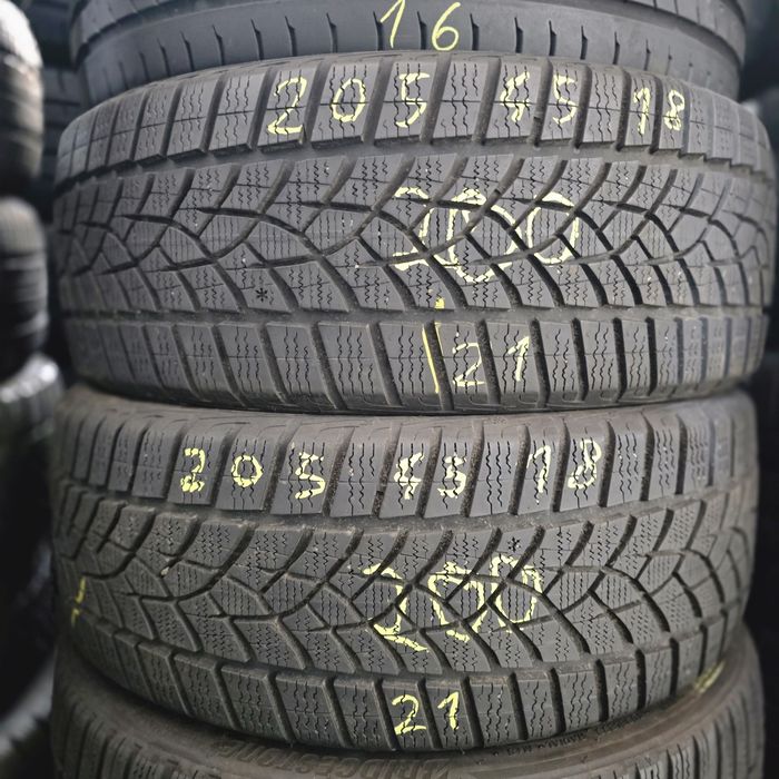 2x 205/45/18 M+S GOODYEAR 2021 Stare excelentă