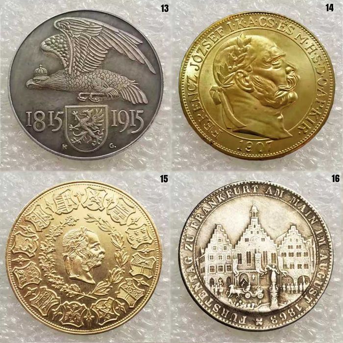 Moneda comemorativa Germania Polonia Austria