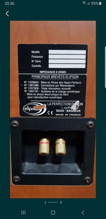 ELIPSON - Made in France ( brand franțuzesc de top, rar ).