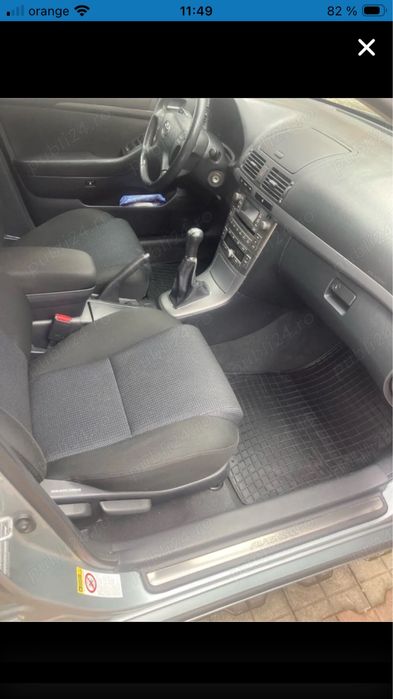 Toyota Avensis 2007,benzină 1.8 VVTI
