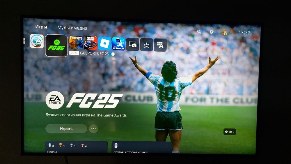 PS5+фифа 25 + 2дж и ещё игры