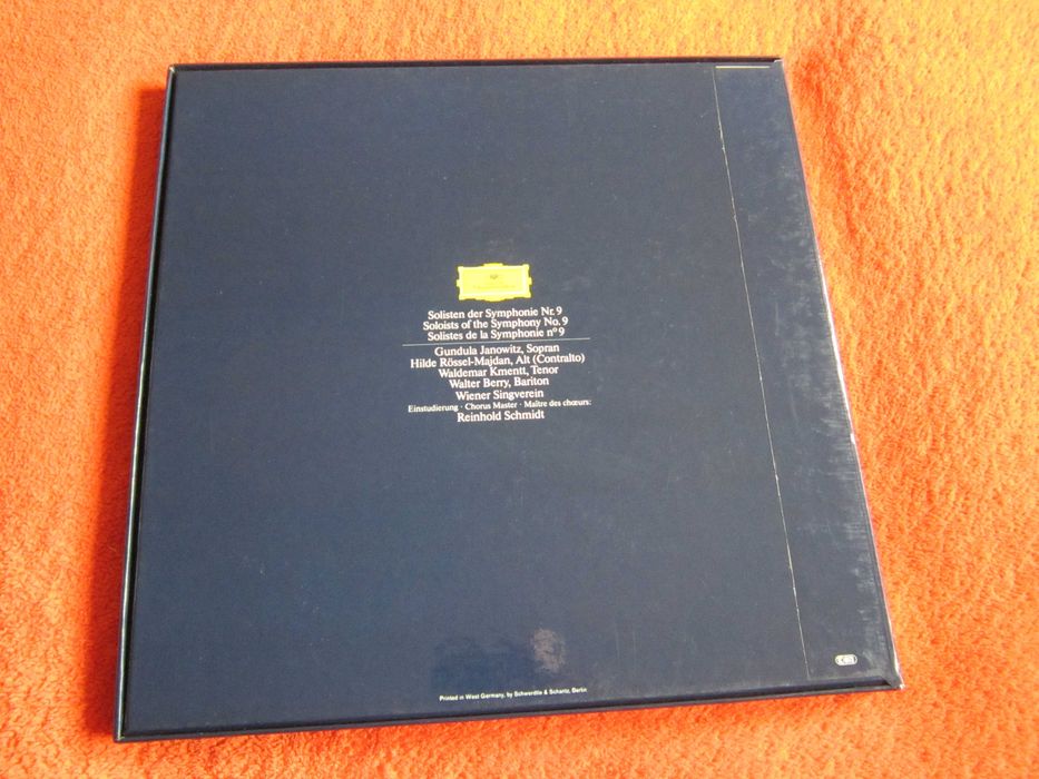 cadou rar Beethoven 9 Symphonien 8xLP dir. Karajan impecabile