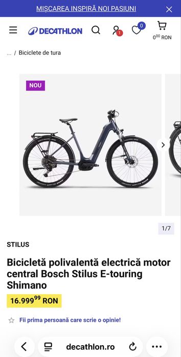 Bicicletă electrică stilus trk ca nou