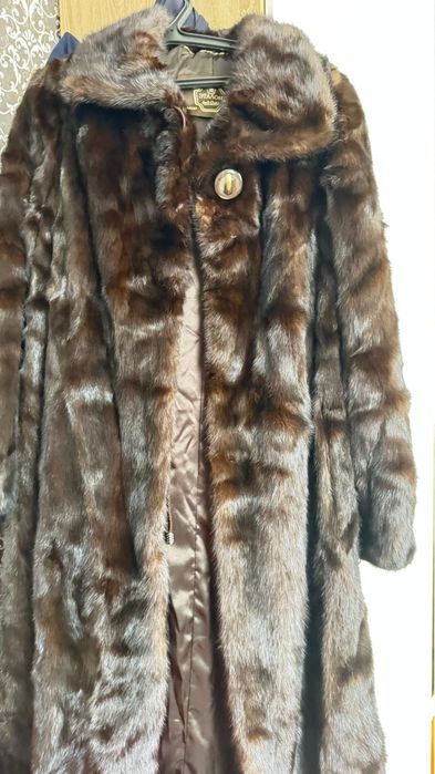 Норковая шүбә и шапка