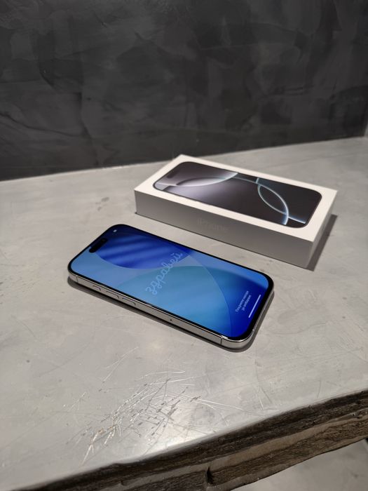 КАТО ЧИСТО НОВ Iphone 16 Pro White Titanium