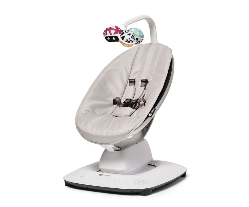 Електрическа бебешка люлка mamaRoo 5.0, сива