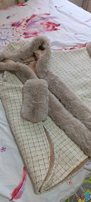 Дамско дебело Пончо