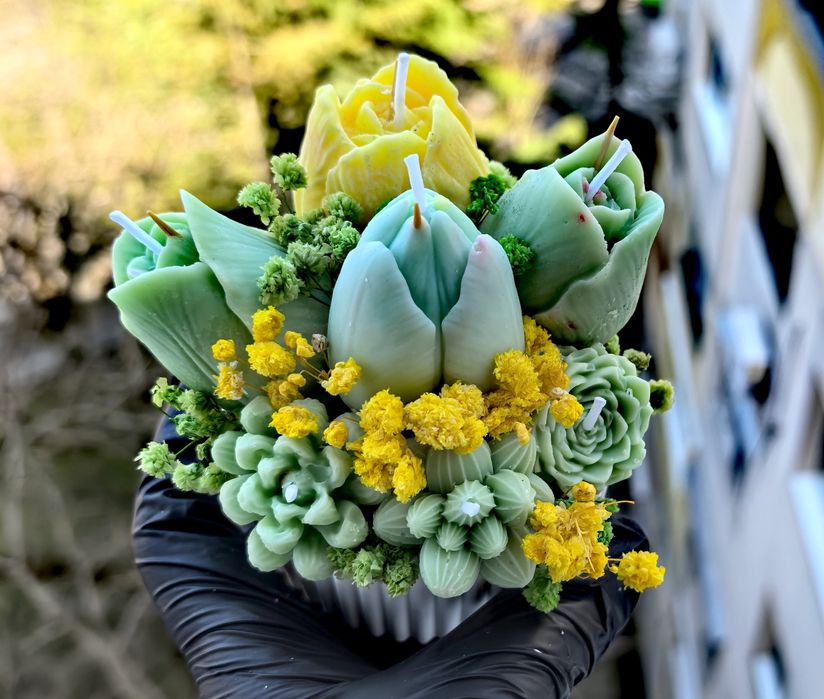 Ароматни соеви букети