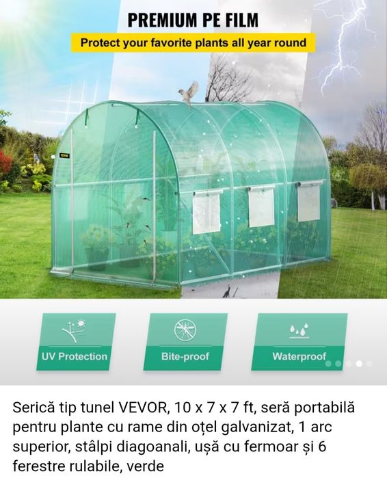 Solar (sera folie) ieftina si noua