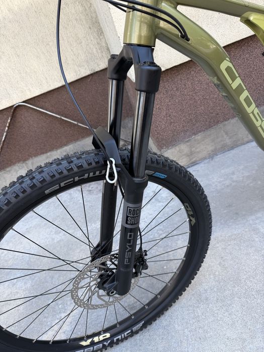 ЧИСТО НОВ Full Suspension Cross RTX 29" (Khaki) – Юбилеен модел (1x12, RockShox)