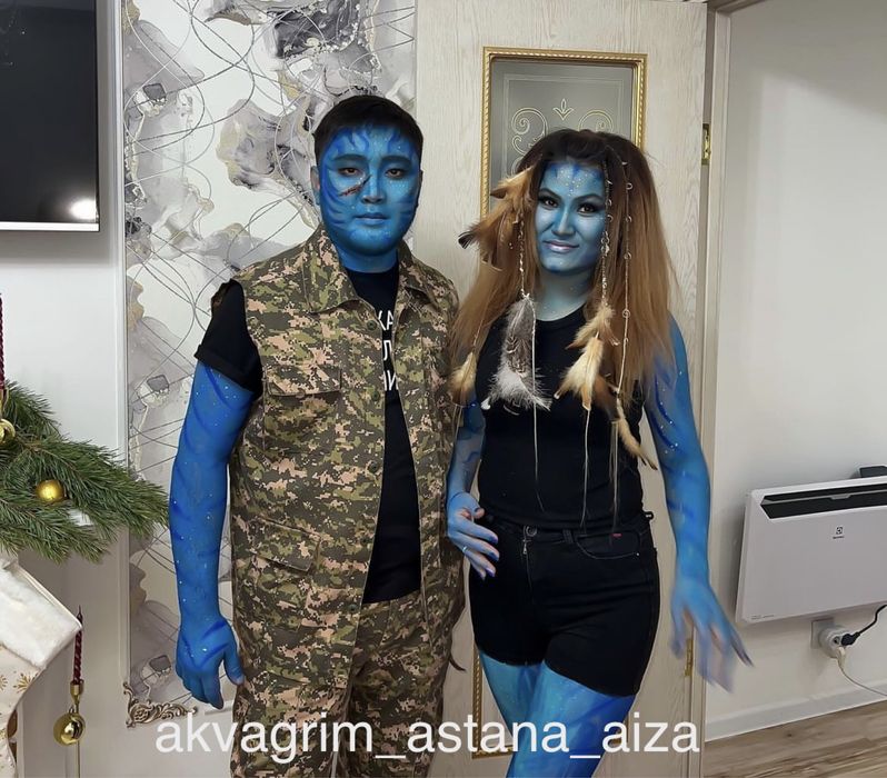 Грим на Хеллоуин