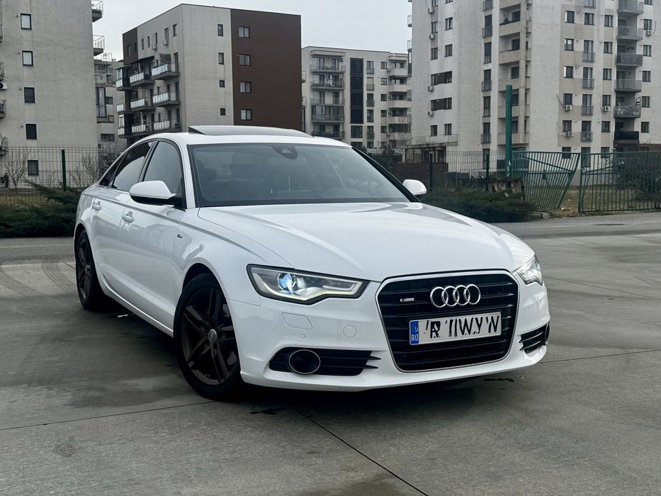 Audi A6 Sline 2.0 tdi -177 cp automat Bose Memorii Camera marsarier