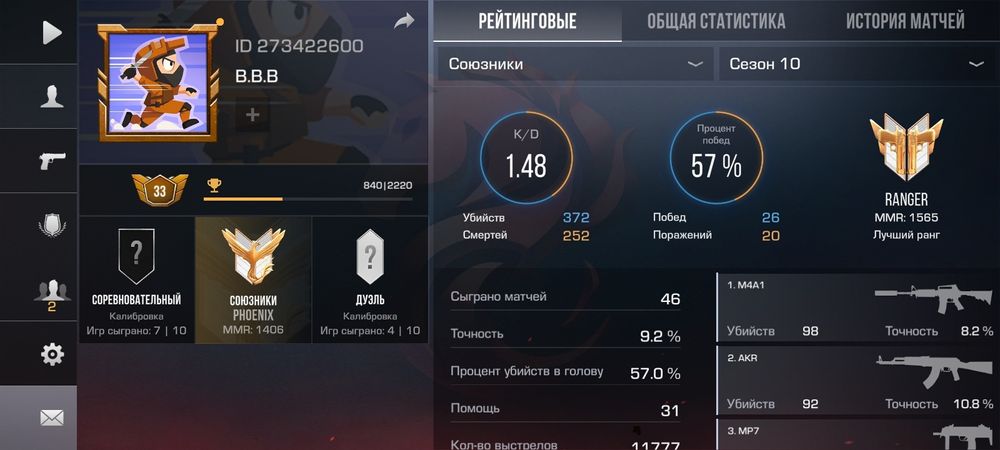 Продажа аккаунт стандофф2