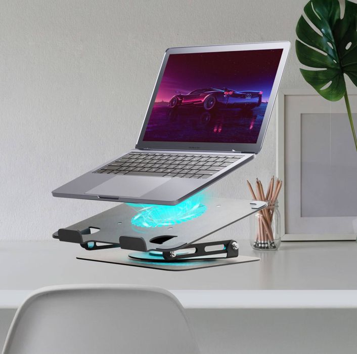 Podstavka 360 Sovutgichli Ventilator bilan