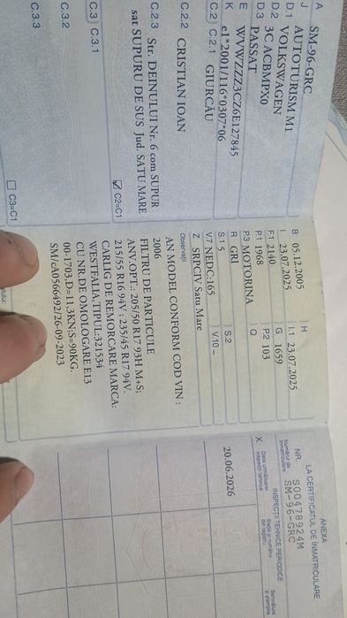 Vând passat B6 motor 2L