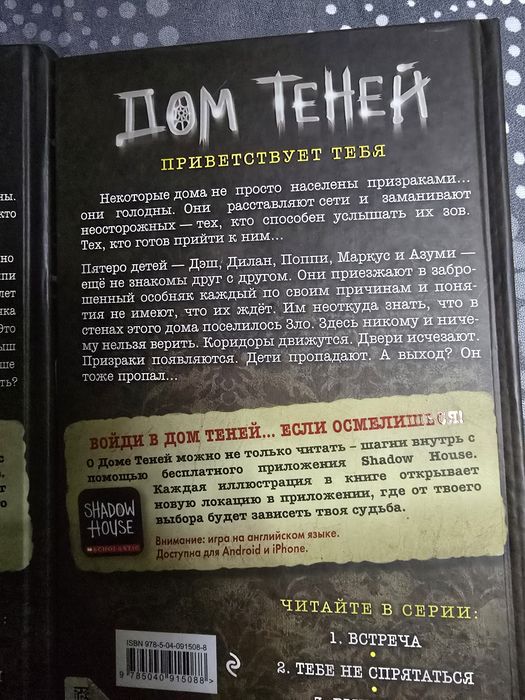 Книги дом теней.