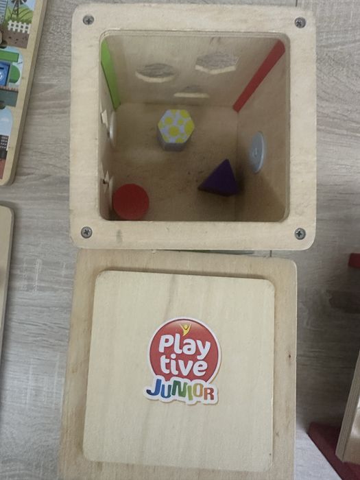 Лот дървени играчки