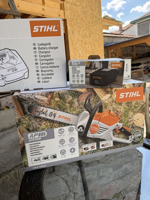 Stihl MSA 220 акумулаторна резачка