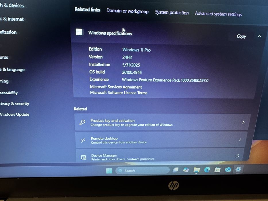 HP Laptop 15 Ryzen 5 7520U 16GB RAM 512GB SSD Windows 11 Pro ca nou